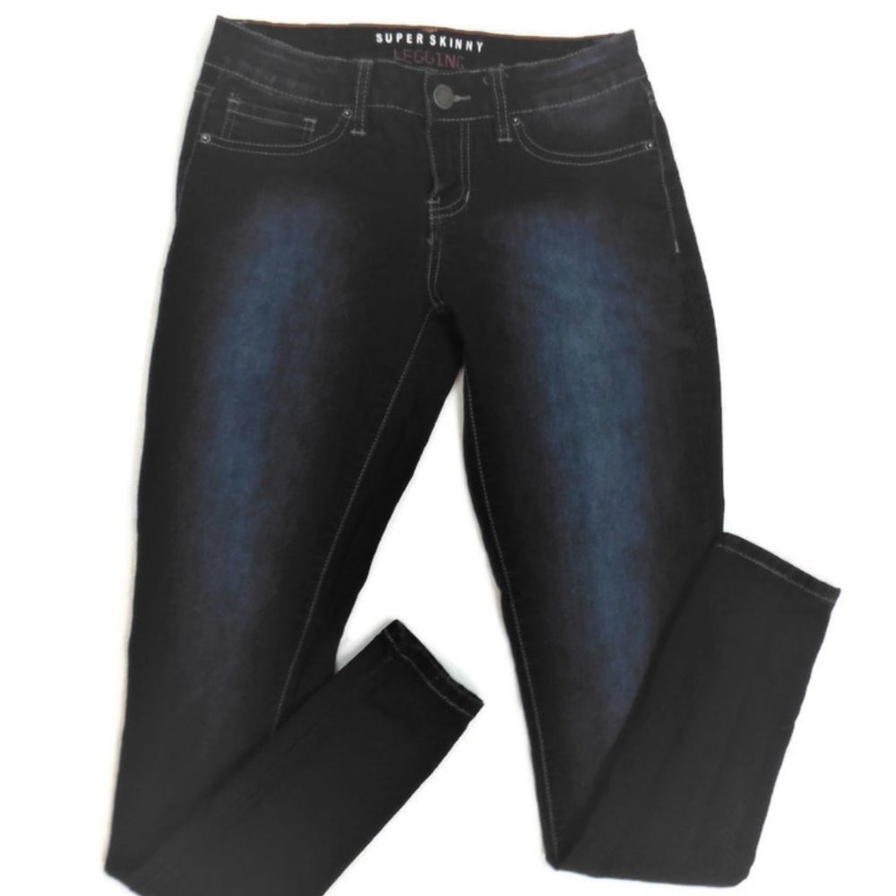 YMI Supper Skinny Denim Zippered Legging Jeans-7
